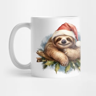 Christmas Sloth Sleeping Mug